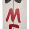 Glitzhome&#xAE; 42&#x22; Be Merry Wooden Snowman Porch Sign